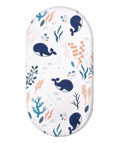 Baby oval - 80x40cm - White Whale Motor Cover