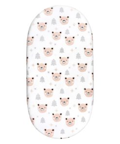 Baby oval - 80x40cm - White Pattern Baby Cover