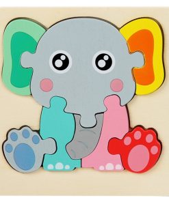 Montessori Elephant puzzle
